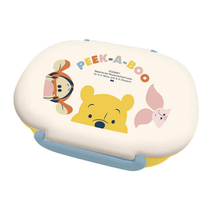 One Tier - くまのプーさん ランチボックス 1段弁当箱 お弁当箱 べんとう箱 プー ティガー ピグレット PEEK-A-BOO 605931