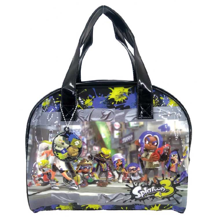スプラトゥーン3 ビーチバッグ ボストン ブラック 145054 サマーアイテム