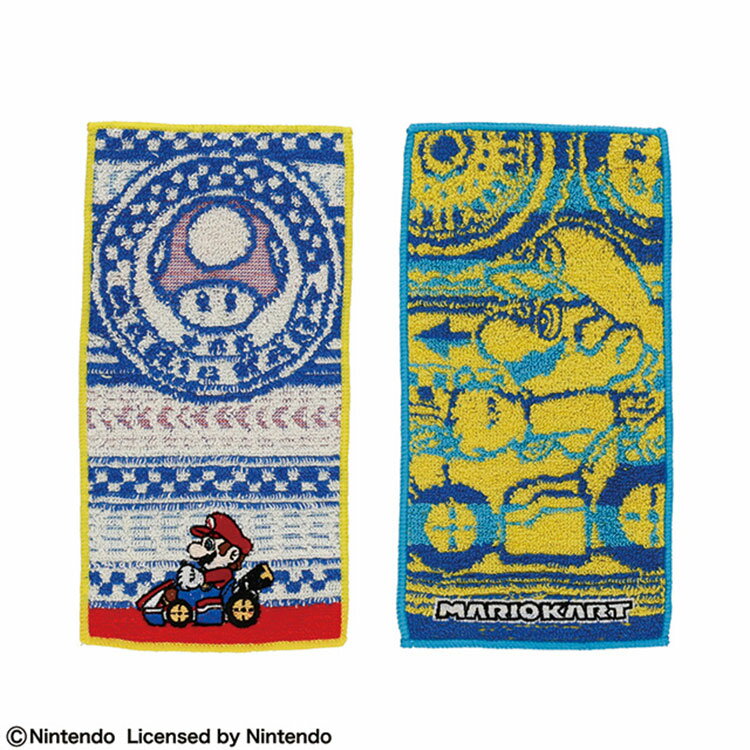 Towels, Handkerchieves - スーパーマリオ ポケットタオル 2枚組 スピードスタート 635447