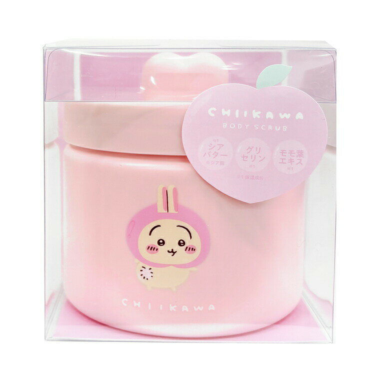 ちいかわ ボディスクラブ うさぎ 464771 ちいかわピーチ CHIIKAWA 桃 シトラスピーチの香り