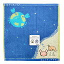 なんでもいきもの ミニタオル カニとエビ 428452 なんもの
