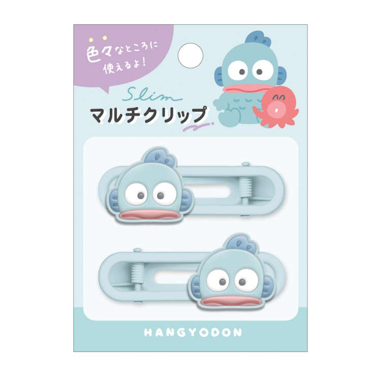 ハンギョドン スリムマルチクリップ クリップ ヘアアクセ ニコイチ 挟む 278269