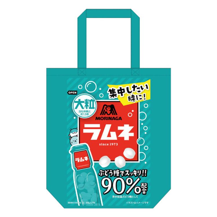 森永ラムネ トートバッグ MORINAGA お菓子 コラボ