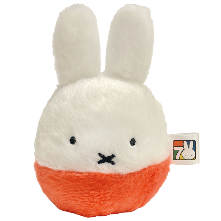 ミッフィー ミッフィー ぬいコロン レッド 70th 70周年記念 おきあがりこぼし ぬいぐるみ