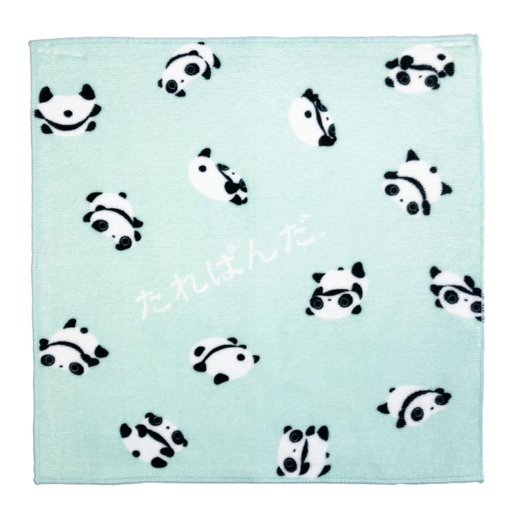 Towels, Handkerchieves - たれぱんだ ミニタオル ちらし柄 844387 パンダ サンエックス San-x