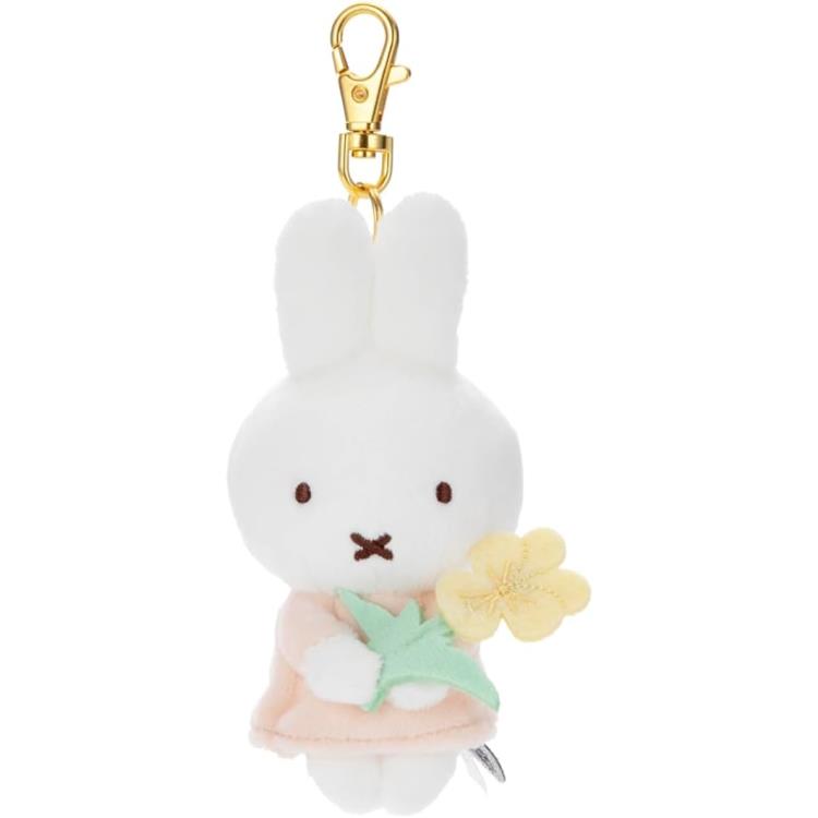 ミッフィー ちょっこりサンキューマスコット 黄色いスミレ Miffy ディックブルーナ