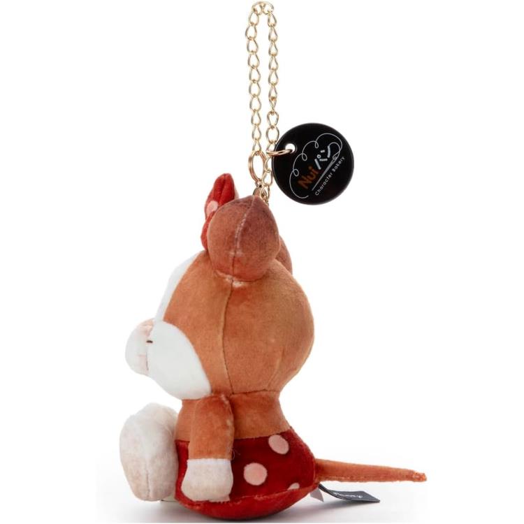 ミニーマウス チェーンストラップマスコット キャラクターパン すわり Nuiパン ディズニー Minnie Mouse