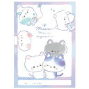 ミャウミャウニャンコ B5連絡ノート たて書き 302476 猫 ねこ ネコ(3)