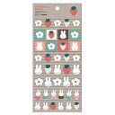 ミッフィー マルチピースステッカー グレー 053781 miffy ディックブルーナ