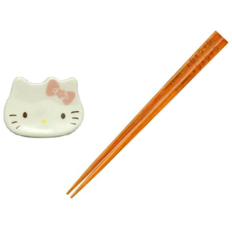 乐天商城 - ハローキティ 箸&箸置きセット 桜 226384 ギフト SANRIO サンリオ