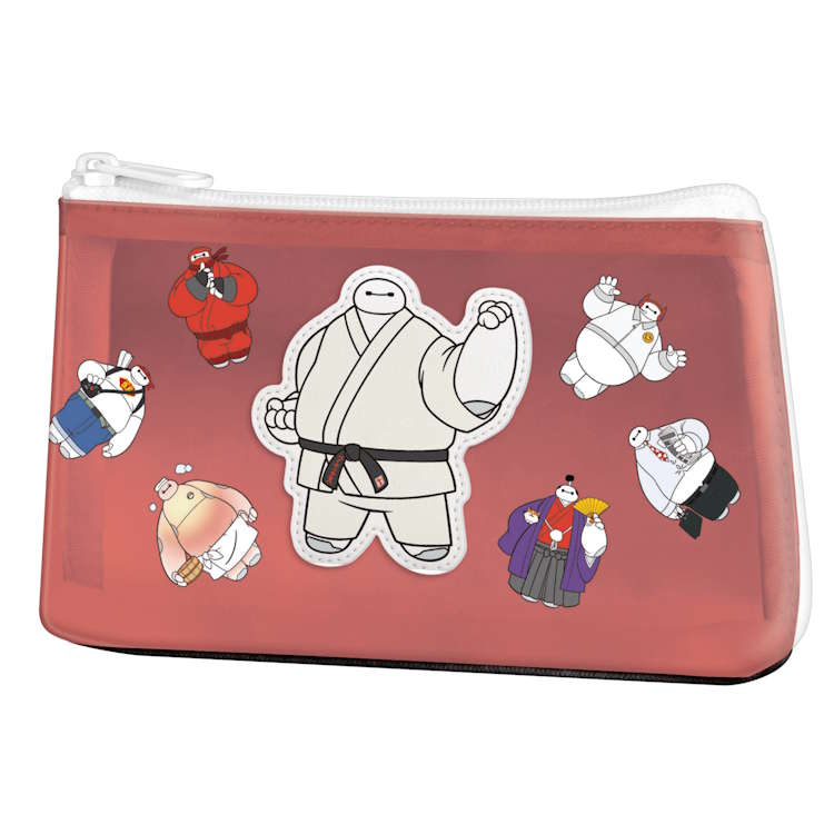 乐天商城 - ベイマックス フラットペンポーチ 筆箱 ふでばこ ペンケース 小物入れ 058094