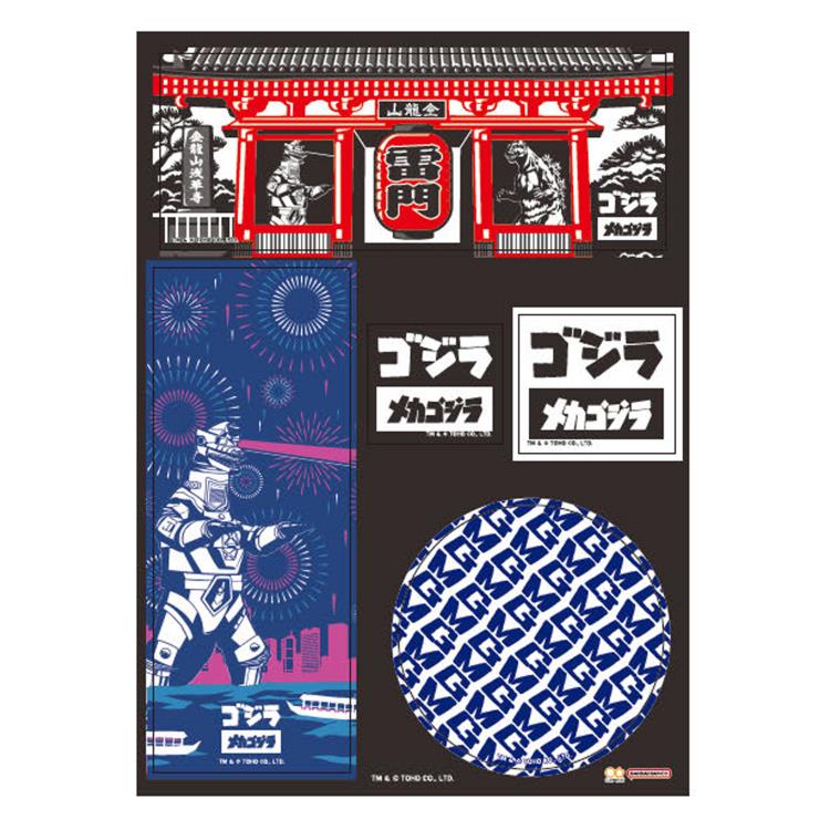 樂天商城 - ゴジラ ステッカー メカゴジラ 133157 JAPANESE ART Godzilla 特撮 怪獣