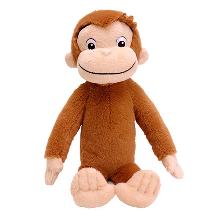 乐天商城 - おさるのジョージ ぬいぐるみ ふんわりジョージ S 946636 おさるのじょーじ Curious George