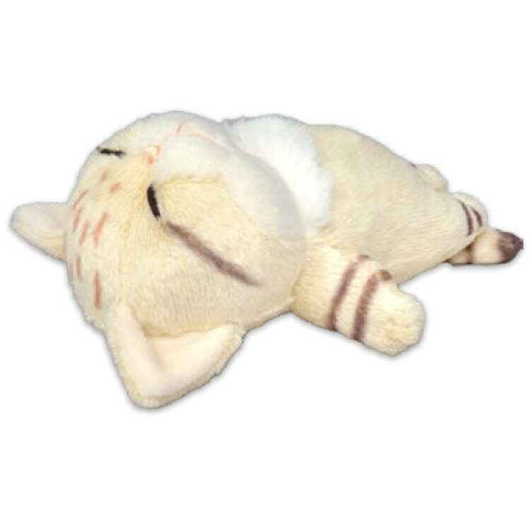 ぼうみたいなねこ ぬいぐるみS すなぼう ネコ科シリーズ スナネコ 寝姿 棒のような猫 棒状 挟まる猫 寝..