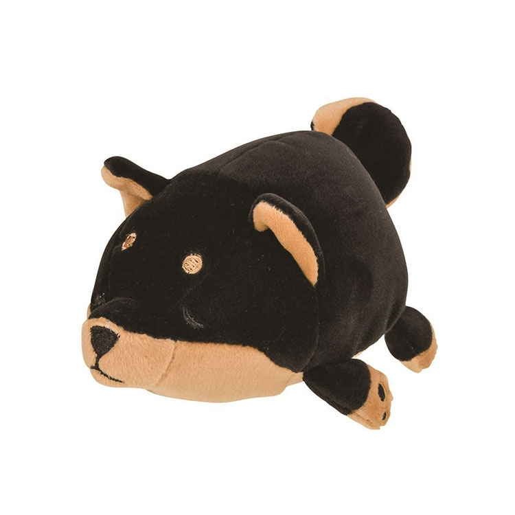 マシュマロアニマル マスコット 黒柴 コテツ ぬいぐるみ もちもち 柴犬 シバイヌ 312570