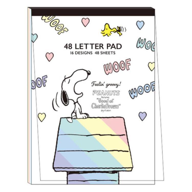 スヌーピー 48 レターパッド 307792 SNOOPY ピーナッツ