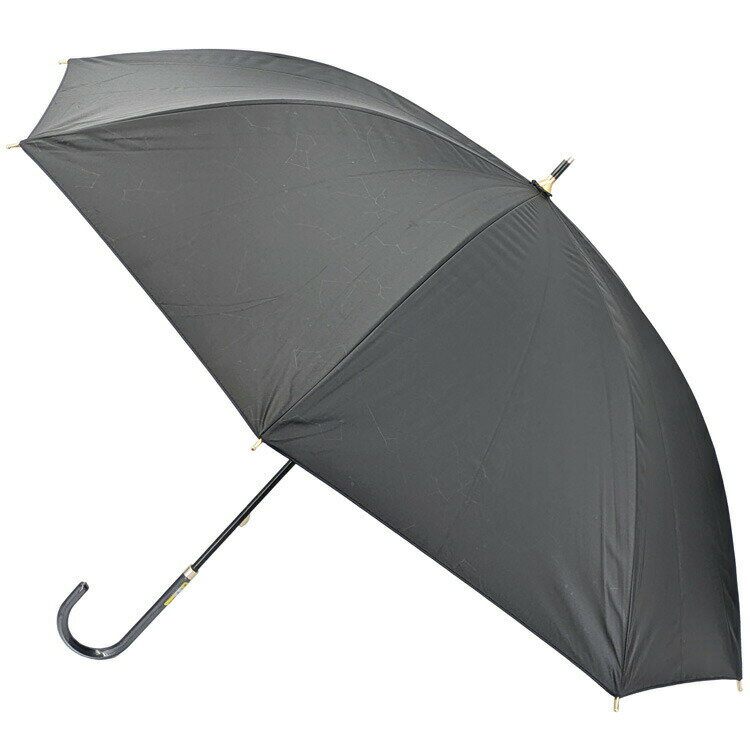 スターサイン 晴雨兼用長傘50cm エンボスプリント 179818 黒 遮光 UVカット UPF【単品発送】【ラッピング不可】