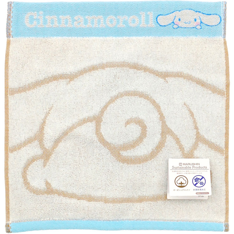 Towels, Handkerchieves - シナモロール ミニタオル プリティヒップシナモン 433852 SANRIO サンリオ