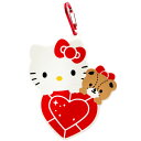 ハローキティ カラビナ付シリコンポーチ ハローキティ&タイニーチャム 797359 はあとぎゅっ SANRIO サンリオ(4)