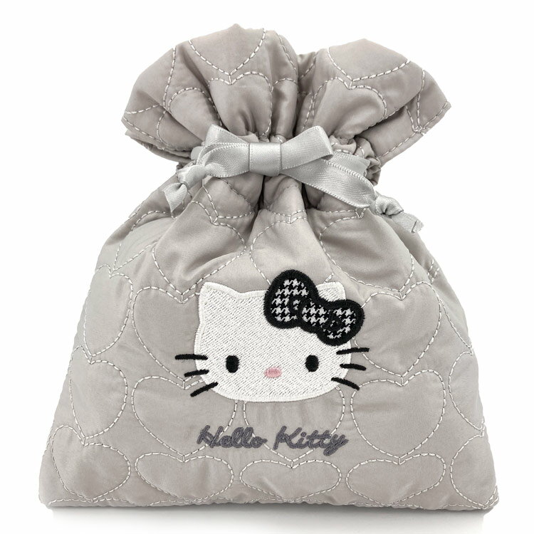 ハローキティ 巾着 モノトーン 227381のサムネイル