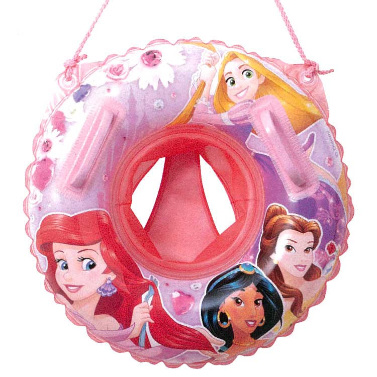ディズニープリンセス 50cm足入れうきわ 155644 サマーアイテム Disney アリエル ラプンツェル ジャスミン ベルのサムネイル