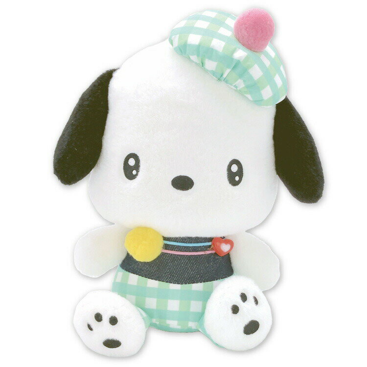 Other - ポチャッコ ぬいぐるみS 210852 ギンガムデニム SANRIO サンリオ