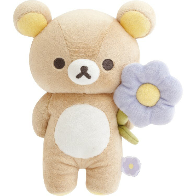 Rilakkuma - リラックマ ぬいぐるみ リラックマ BASIC RILAKKUMA Flower ベーシック フラワー 花