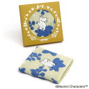 ムーミン 47-0150090B タオルハンカチギフト ブルー ごきげん MOOMIN