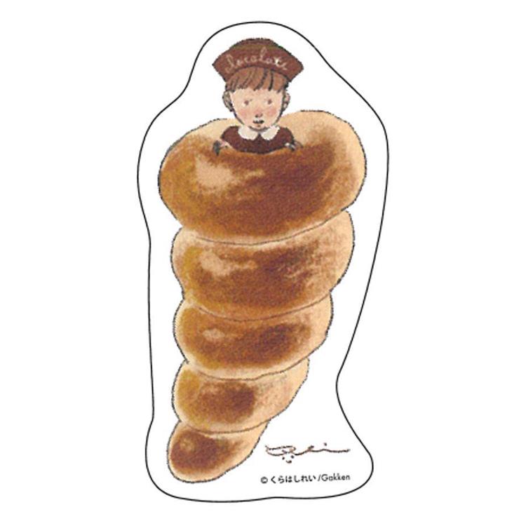 乐天商城 - くらはしれい クリアステッカー コロネ 710594 イラストレーター 絵本 レトロ