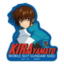 機動戦士ガンダムSEED キャラクターステッカー キラ 143499 キャラステ