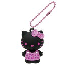 ハローキティ PVCマスコット ブラック 606381 ヒョウ柄シリーズ SANRIO サンリオ