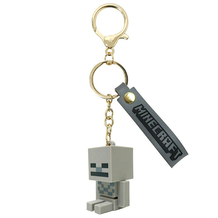 Minecraft マスコットキーホルダー スケルトン 607050 マインクラフト マイクラ
