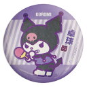 クロミ カンバッジ 卓球部 079790 部活 KUROMI サンリオ