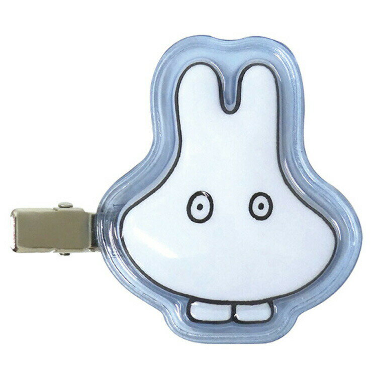 ミッフィー ぷっくりったい前髪クリップ おばけ 607012 miffy ディックブルーナ