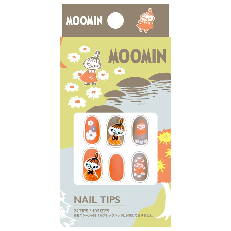 ムーミン ネイルチップ リトルミイ マット仕様 349379 MOOMIN ムーミン キャラクター