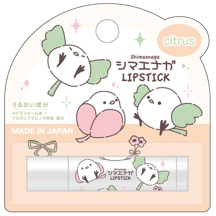 乐天商城 - シマエナガ リップスティック 344725 しまえなが 小鳥