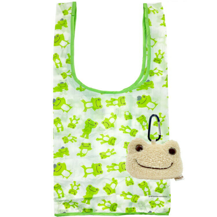 Tote Bag Type - ピクルス フェイスぬいぐるみエコバッグ BE 211224 かえるのピクルス