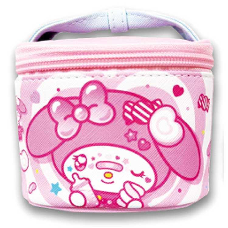 乐天商城 - マイメロディ ミニミニバニティポーチ 163337 デコラ SANRIO サンリオキャラクターズ