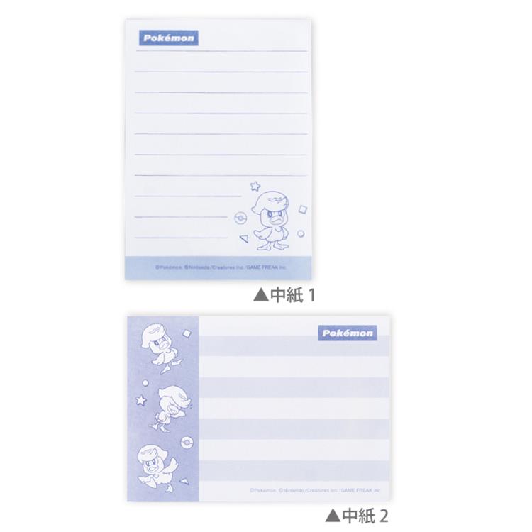 ポケットモンスター ミニメモ クワッス 053846 pokemon ポケモン ブルー