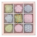 和さんぽん スタンプセット 9個セット わふうがら 256245 和雑貨 サンスター文具