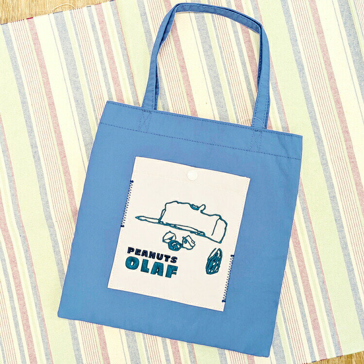 スヌーピー お出かけトートバッグ ワッペン オラフ 270295