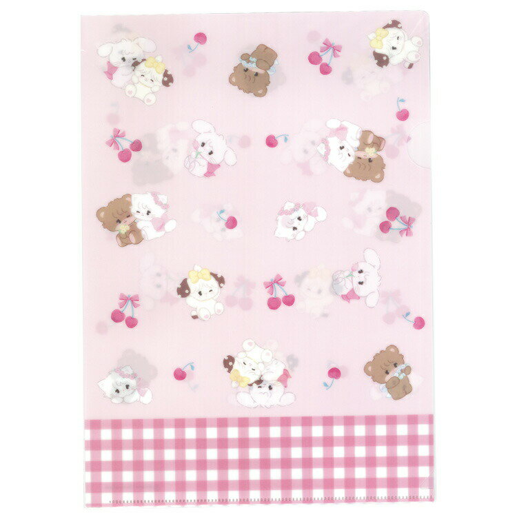 mikko illustrations A4クリアファイル PK 231814 ミッコ キャラクターのサムネイル