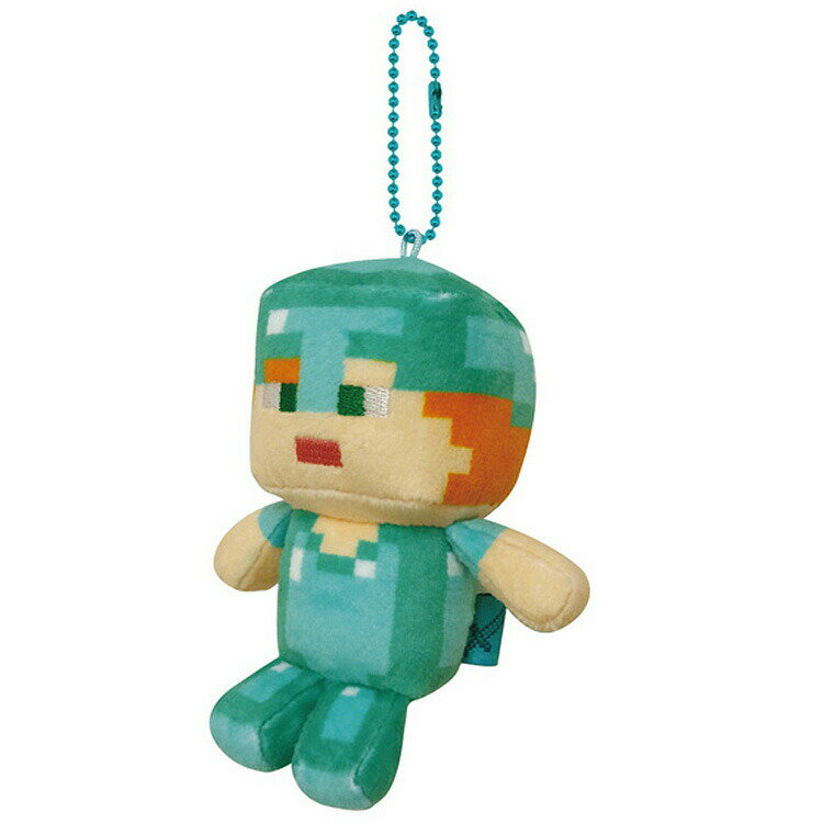 Rakuten - Minecraft ボールチェーンマスコット ダイヤモンドアレックス 607968 マインクラフト マイクラ