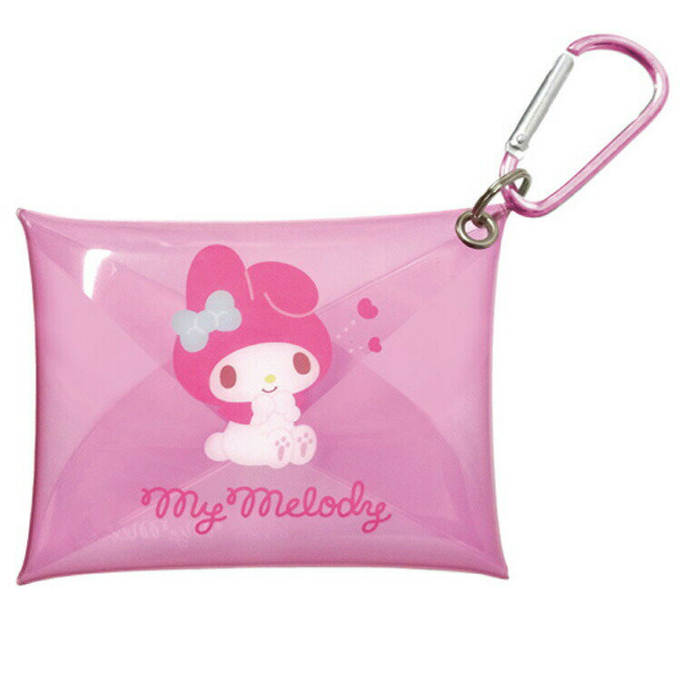 マイメロディ カラビナ付きクリアポーチ 608408 SANRIO サンリオキャラクターズ