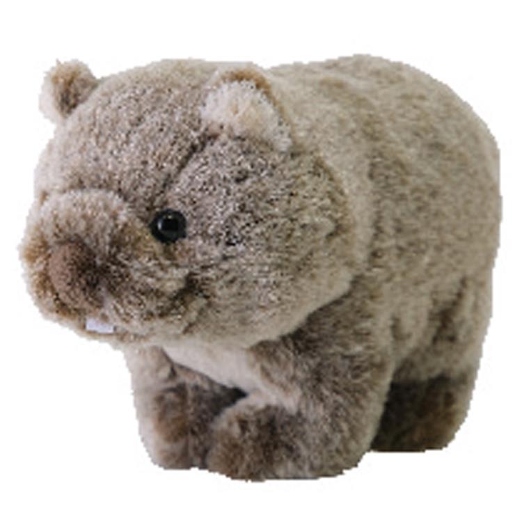 フラッフィーズ ぬいぐるみS ウォンバッド 051410 fluffies サンレモン