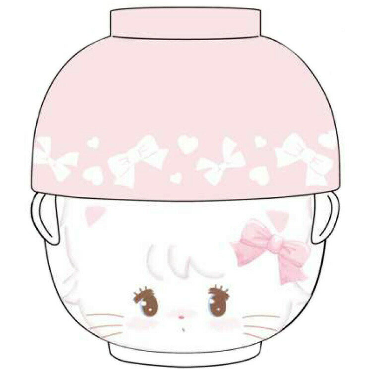 mikko illustrations 汁椀&茶碗セット ムース 293058 ミッコのサムネイル