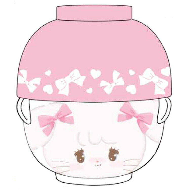 mikko illustrations 汁椀&茶碗セット キャミー 293065 ミッコのサムネイル