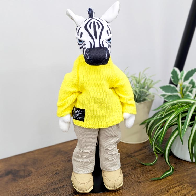 乐天商城 - ゼブラ ぬいぐるみS ZAP animals 動物 アニマル