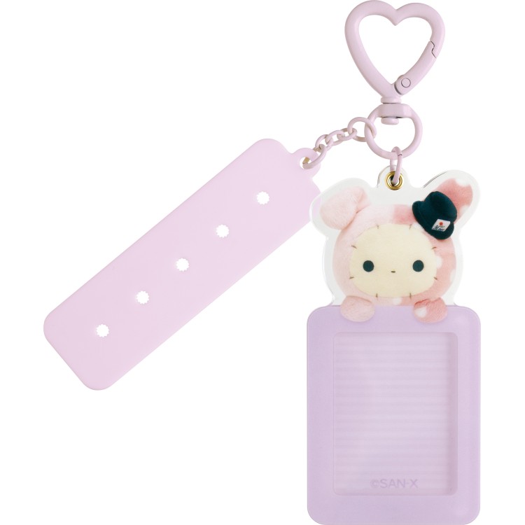 センチメンタルサーカス えらんでコカスタムキーホルダー シャッポ えらんでコフレンズ えらんでコパーツ対応 フォトキーホルダー パープル