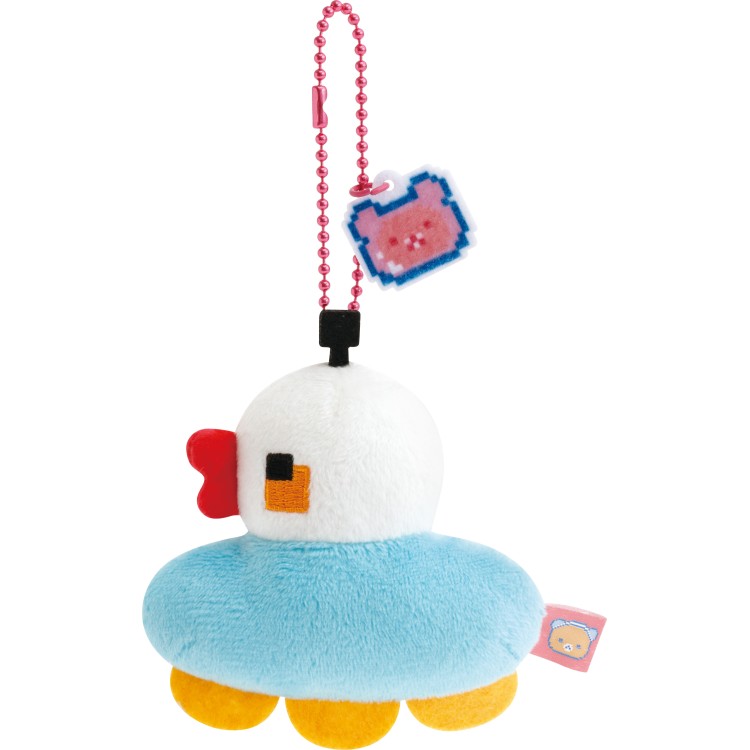 リラックマ ぶらさげぬいぐるみ アヒルのラジコン UFO ゲーミングリラックマ ぬいぐるみキーホルダー